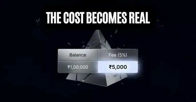 Visual representation of how hidden costs and interest rates impact optimizing balance transfer card selection.