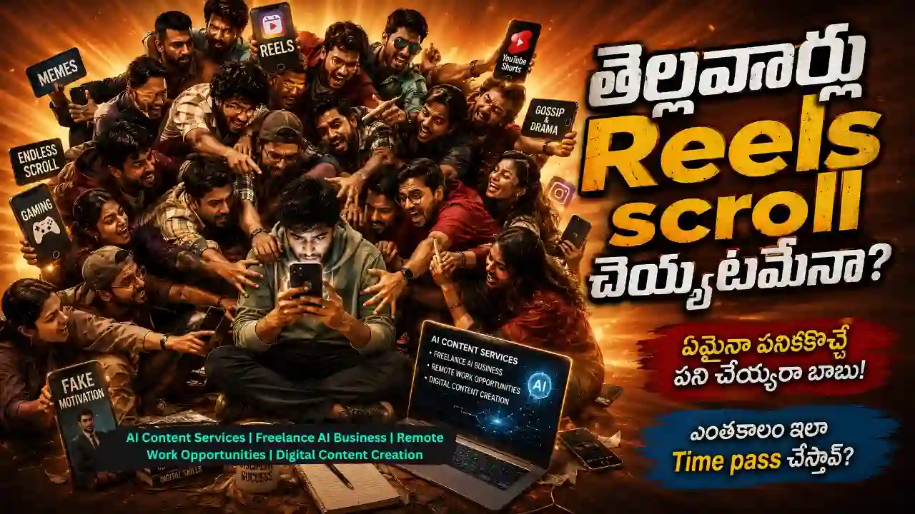 unemployed-to-mandal-level-ai-teacher-village-ai-side-hustle-roadmap-online-business-ideas-in-telugu