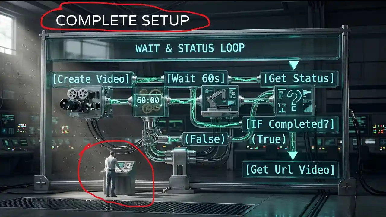 A complete visual diagram showing how to build a free loop workflow for YouTube automation in Telugu, enabling Andhra Pradesh unemployed youth to establish automated Telugu side hustles.